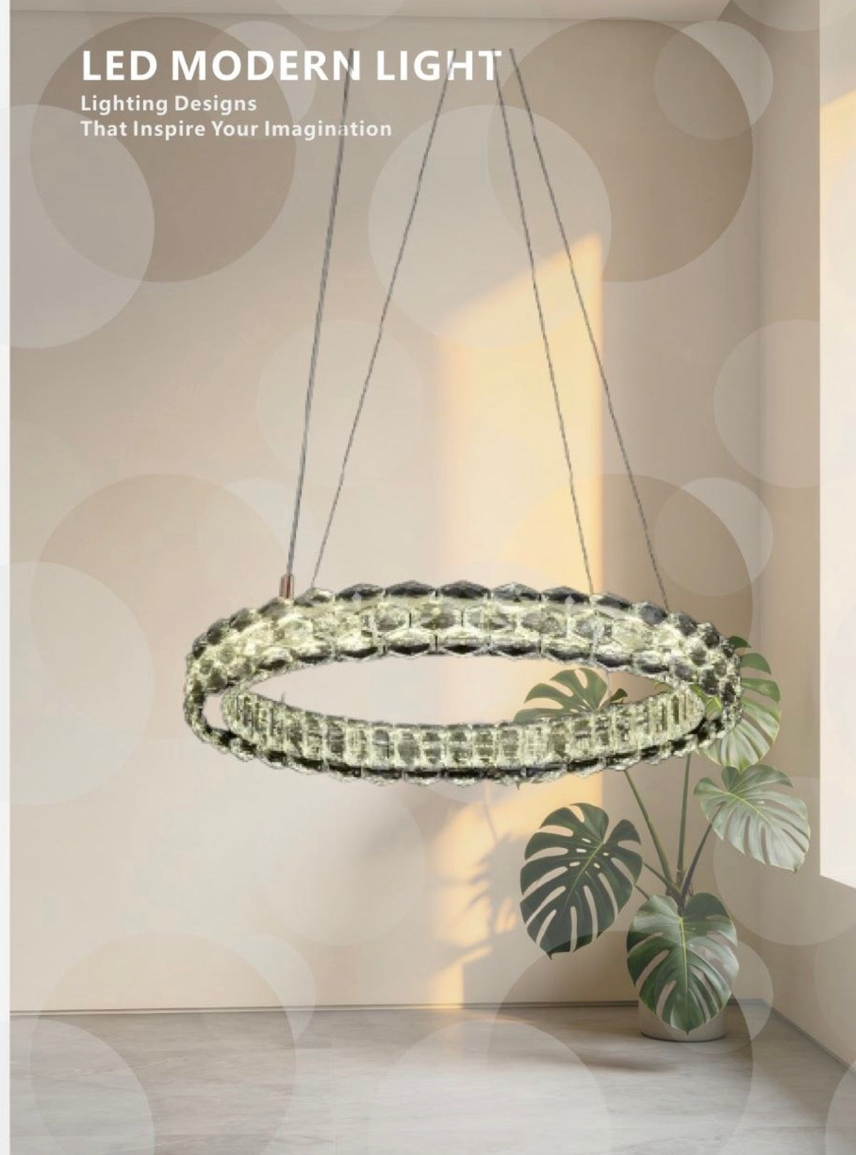 Lampadario RING LUXURY