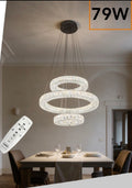 Lampadario a sospensione in cristallo k9