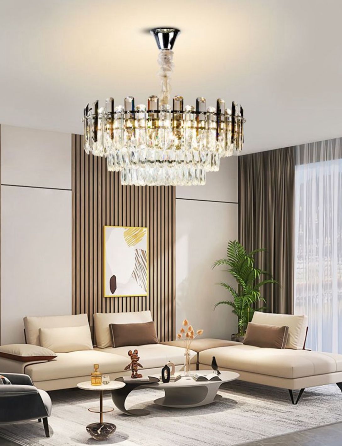 Lampadario "CRYSTAL LUXE"