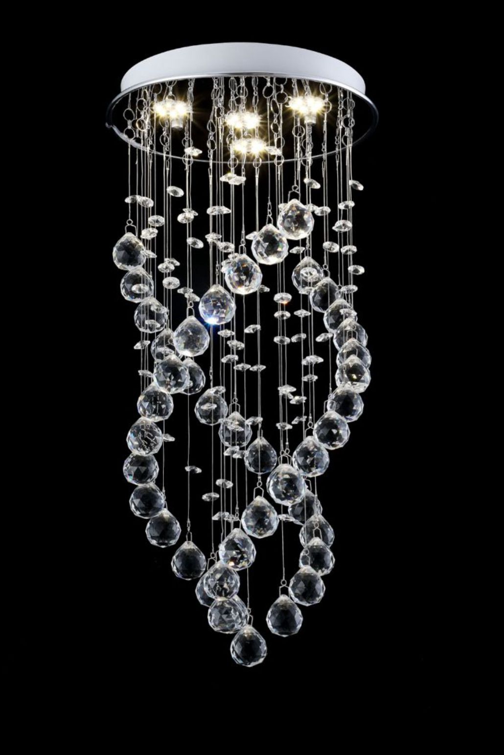 Lampadario Gocce di cristallo small