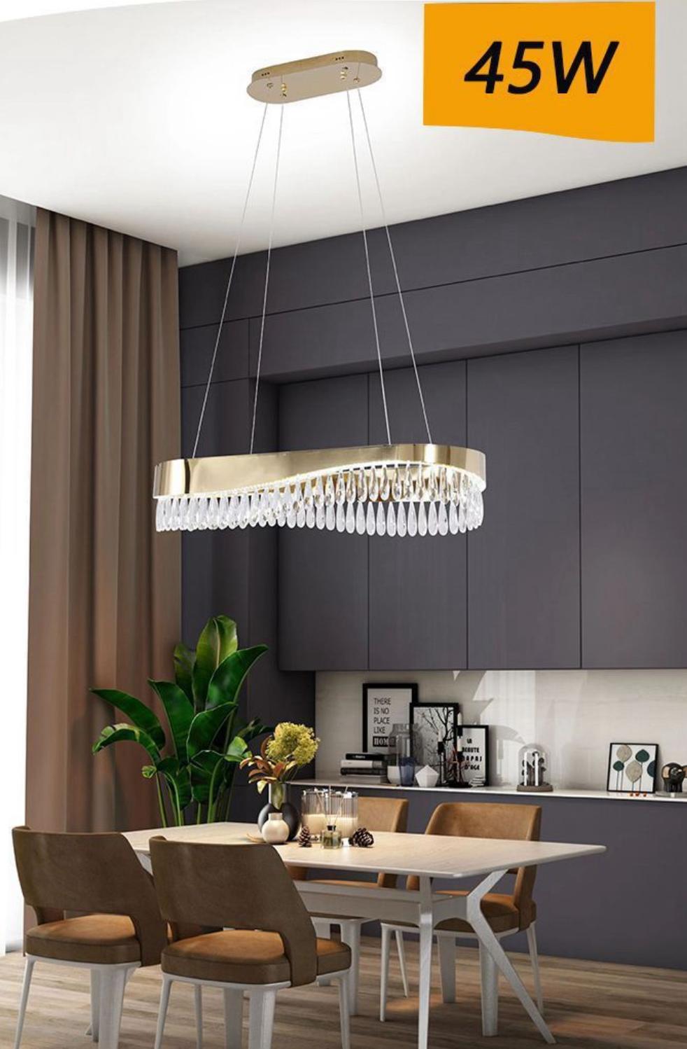 Lampadario LED a sospensione 80cm