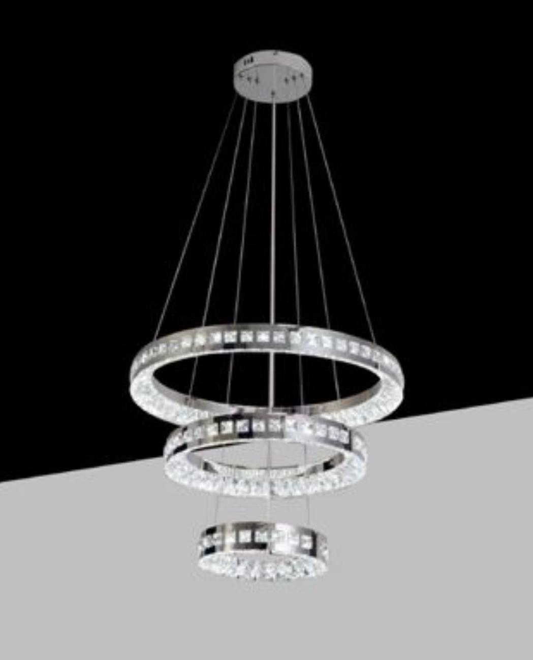 Lampadario 3 Cerchi a LED