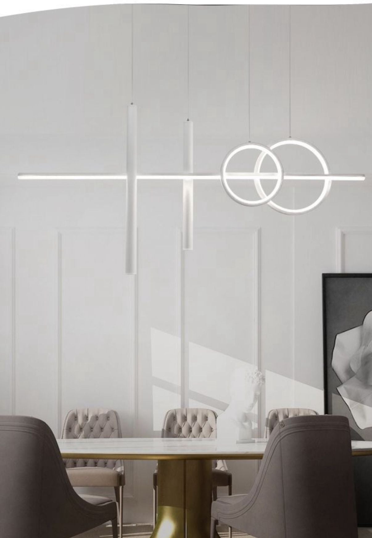 Lampadario LED moderno