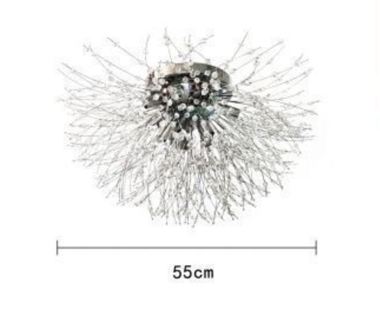 Plafoniera "SCINTILLE DI CRISTALLO"