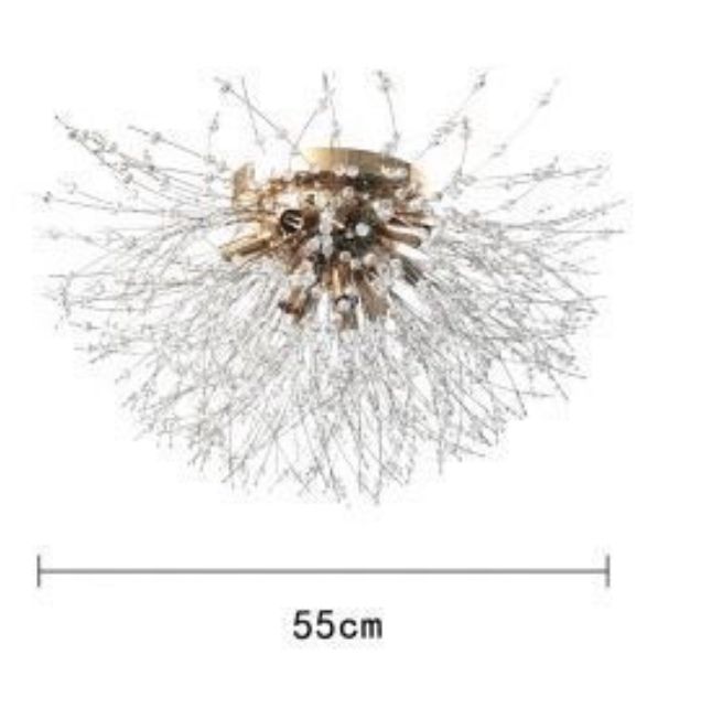 Plafoniera "SCINTILLE DI CRISTALLO"