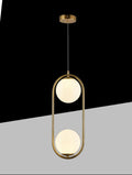 Lampada a sospensione "DOPPIA SFERA"