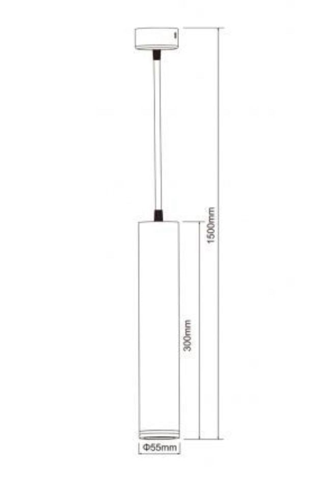 Lampada tubolare diametro 5,5cm