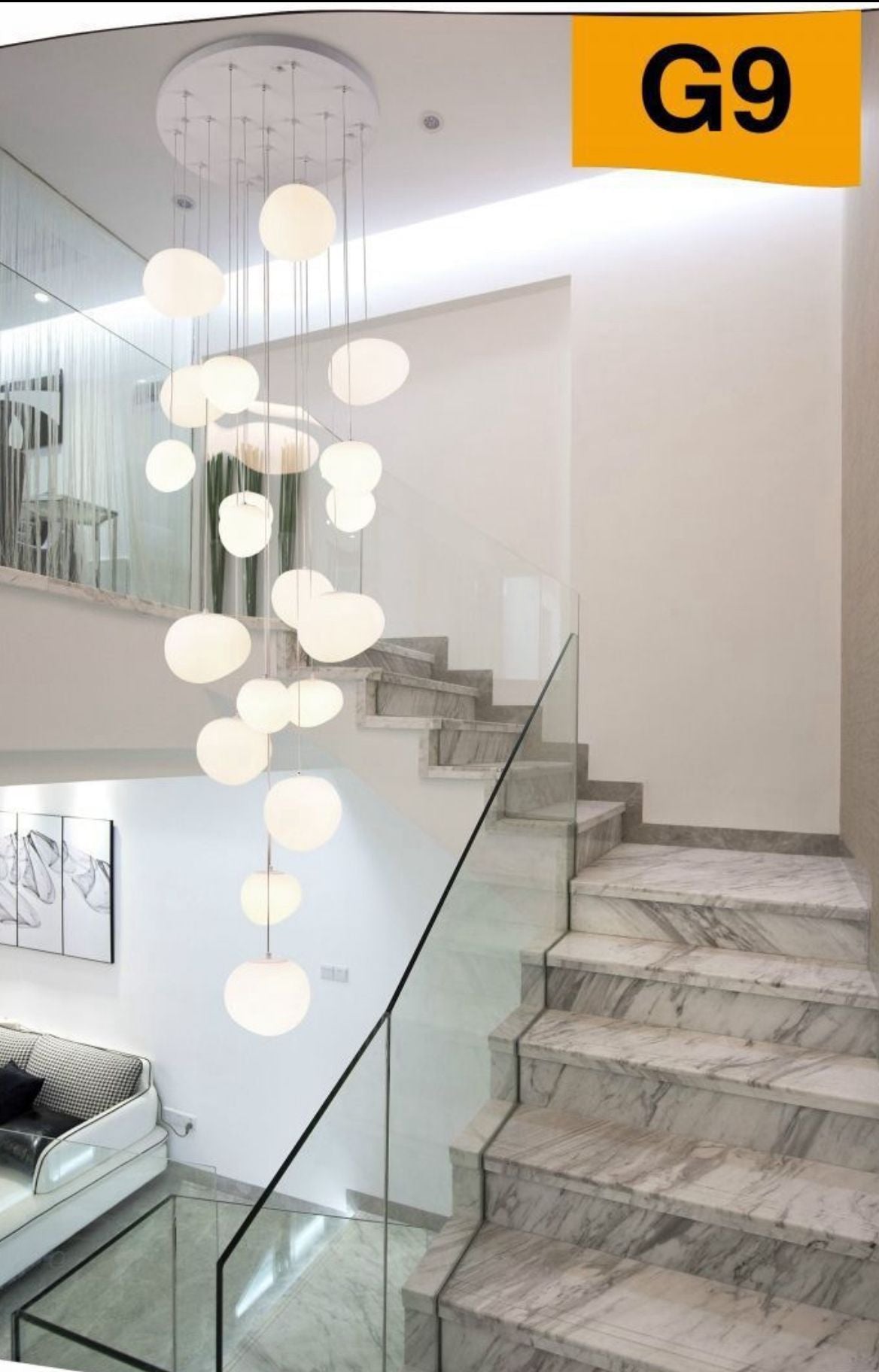 Lampada a sospensione Altezza 3 METRI