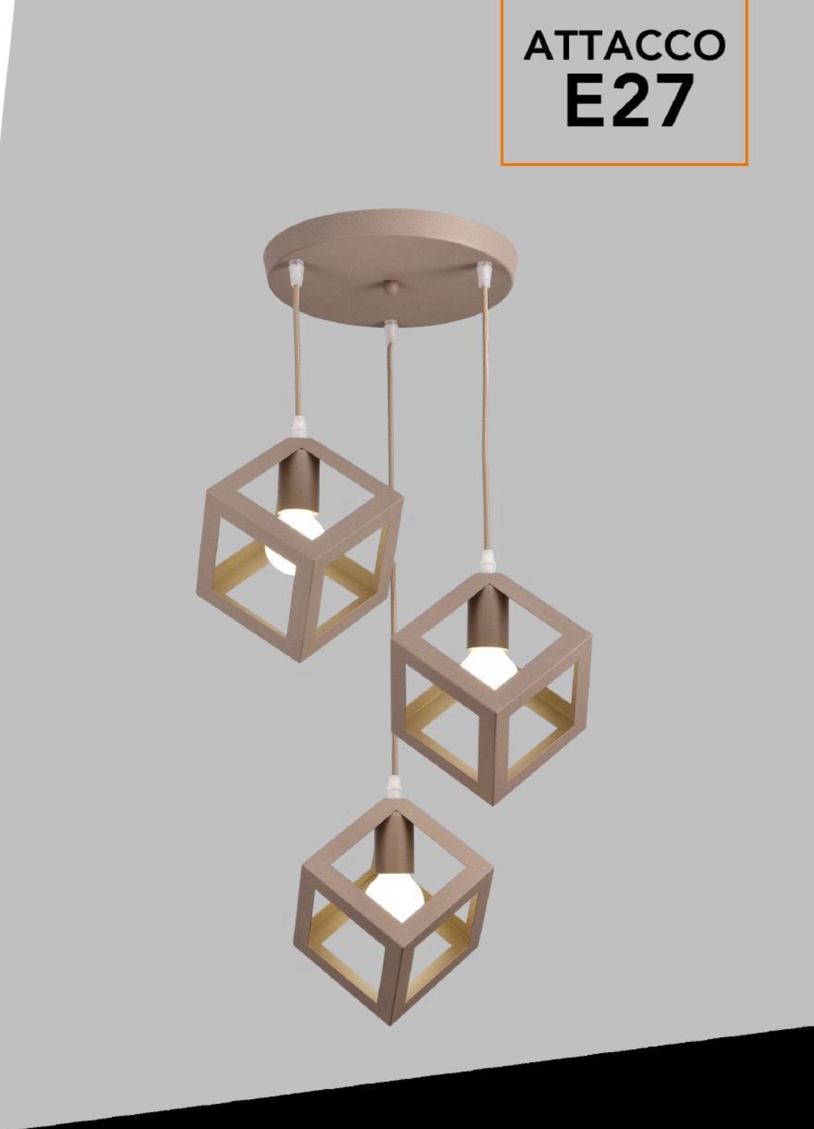 Lampadario "CUBO"