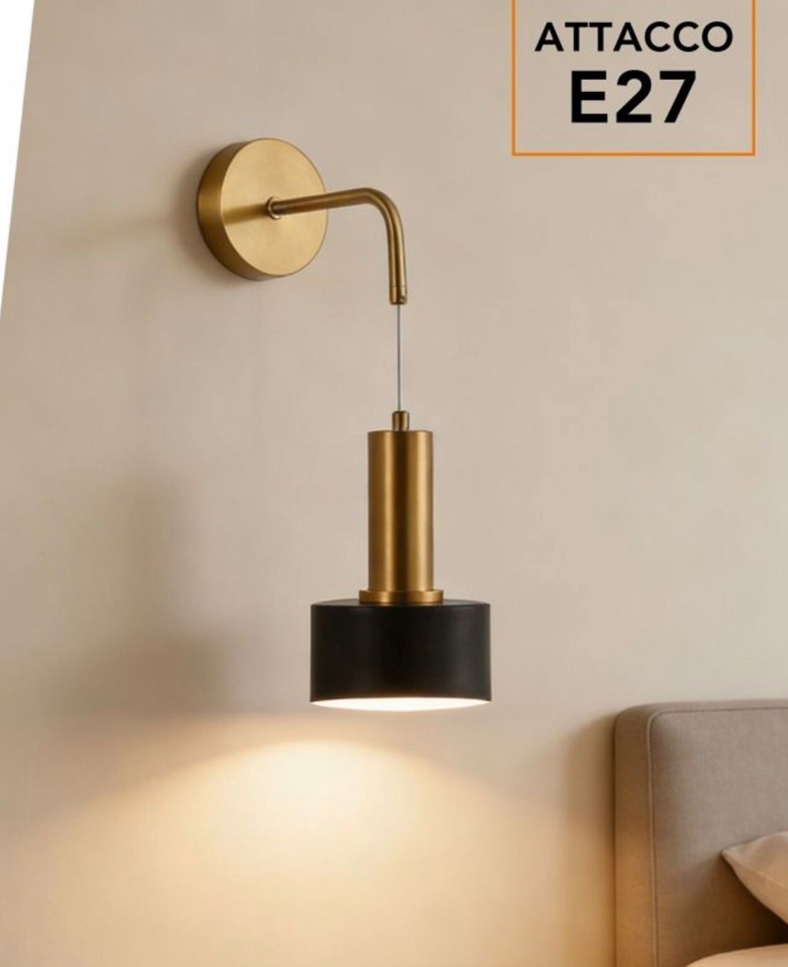 Applique a sospensione regolabile