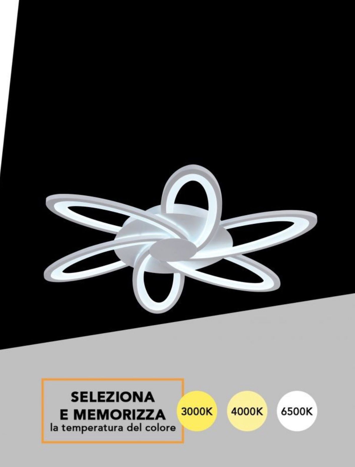 Plafoniera Fiore