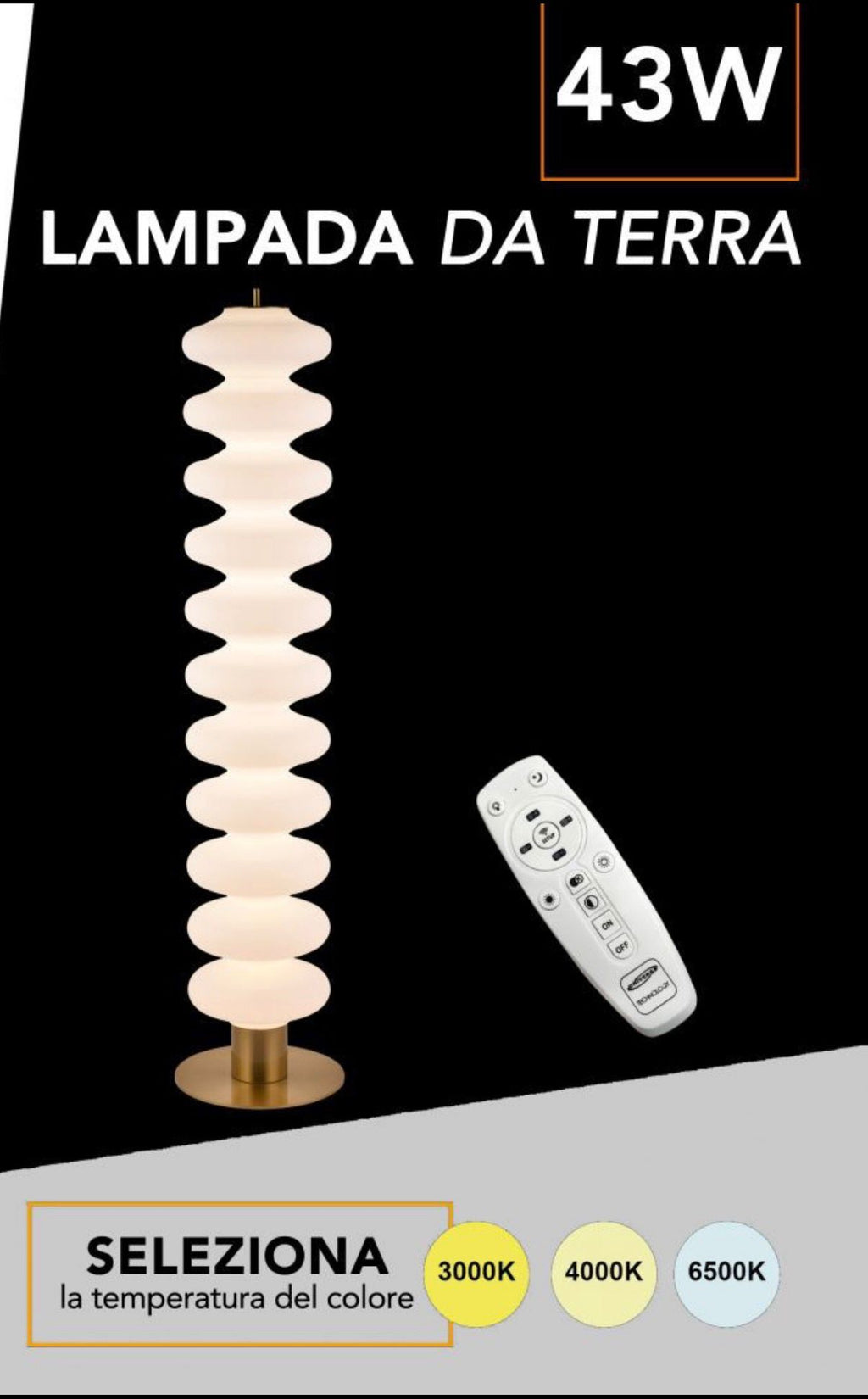 Lampada da terra HARMONY