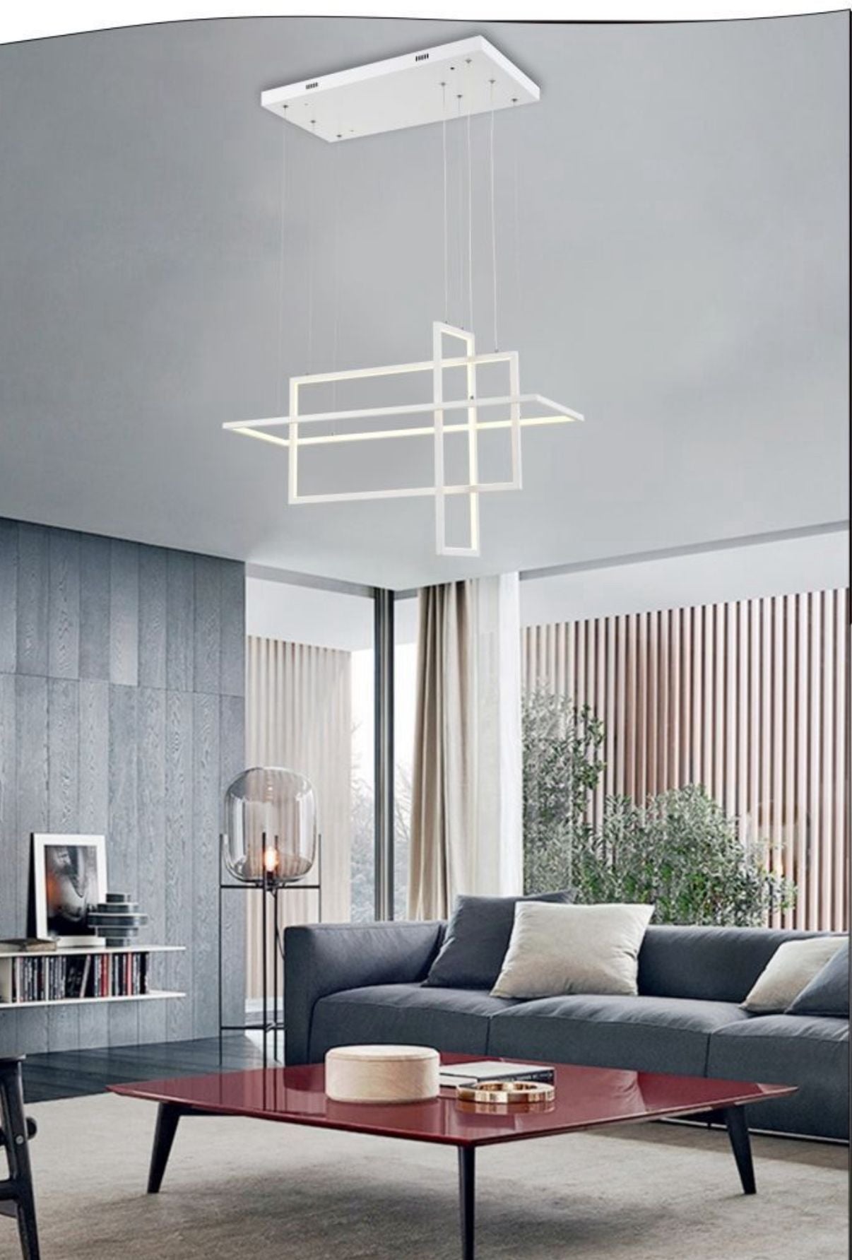 Lampadario Led Geometrico