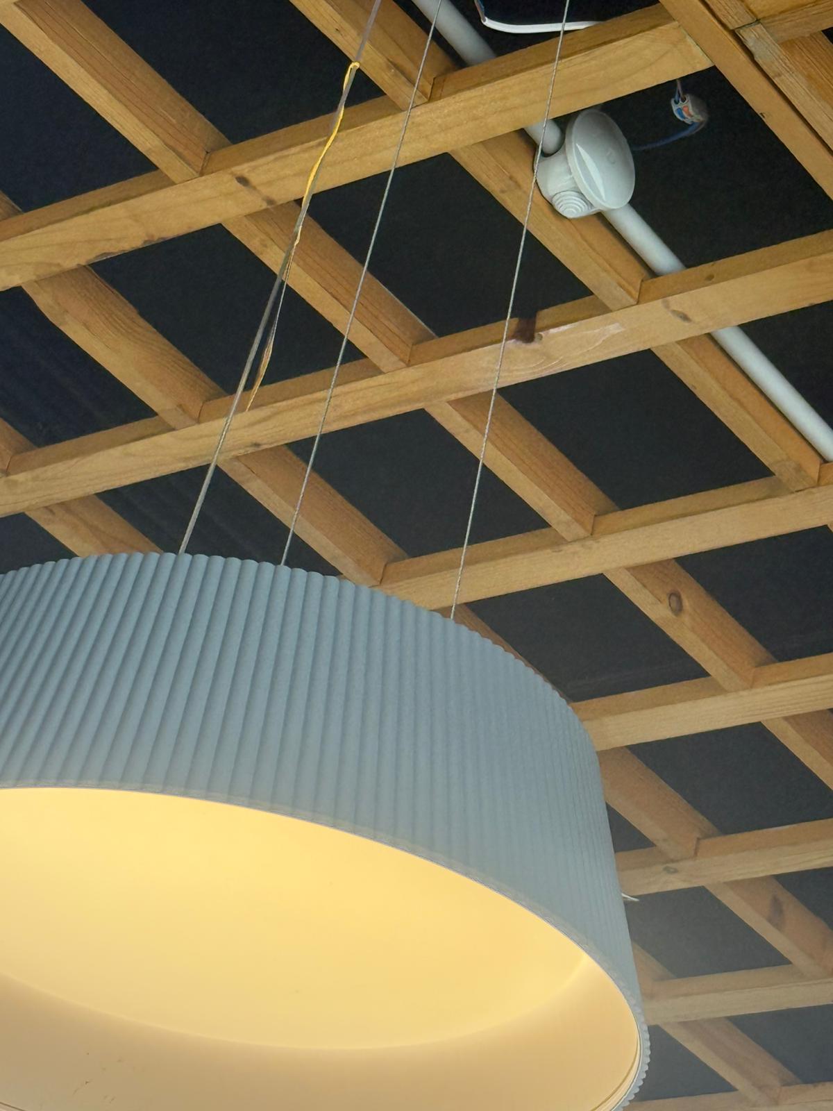 Lampadario Led FINITURA CANNETTATA