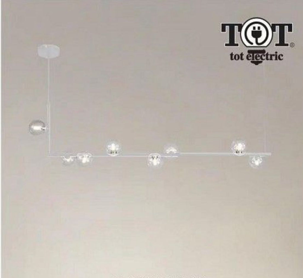 Lampadario Minimal 8 sfere