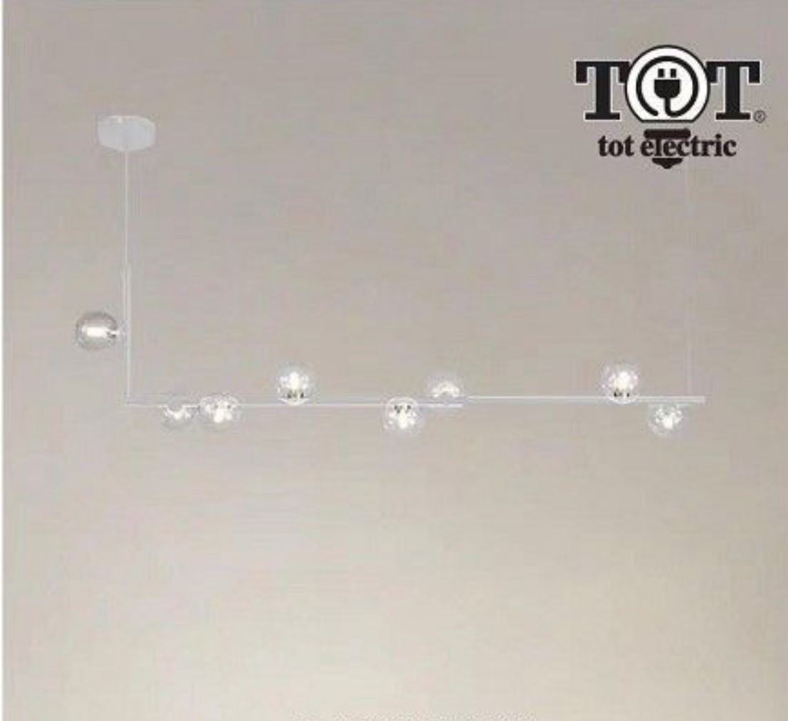 Lampadario Minimal 8 sfere