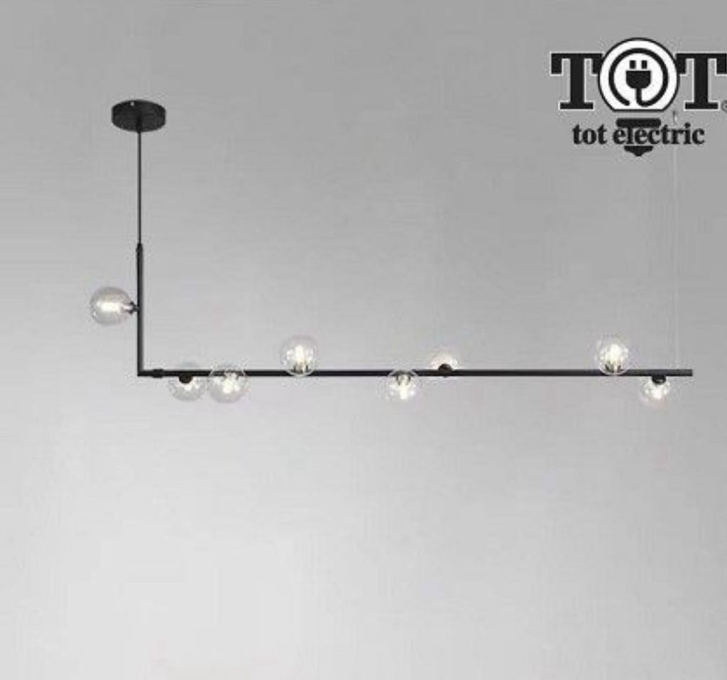 Lampadario Minimal 8 sfere