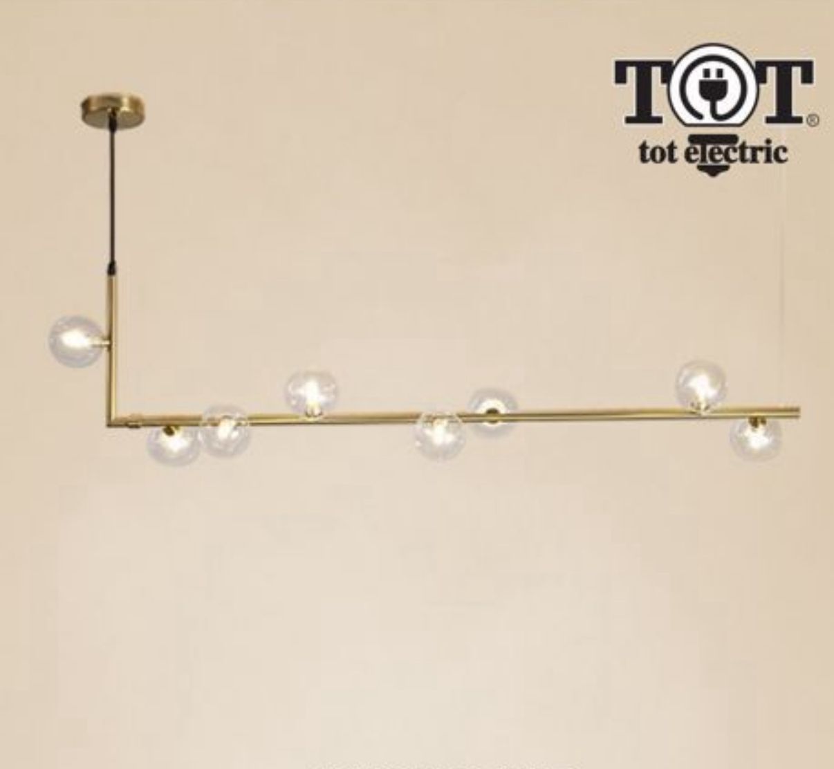 Lampadario Minimal 8 sfere